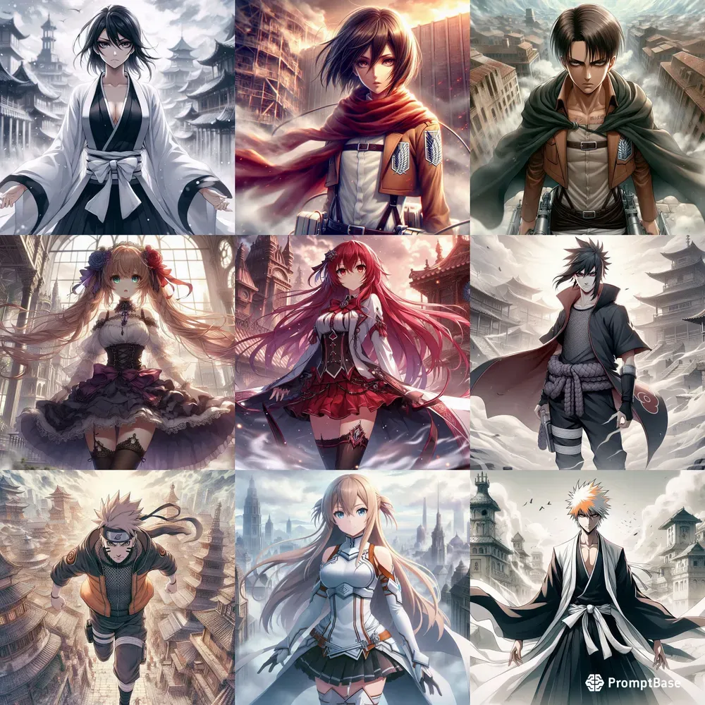 Anime Images Manga Style Anime Characters