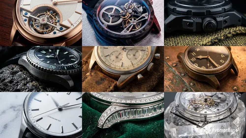 Luxury Horology Macro Photography