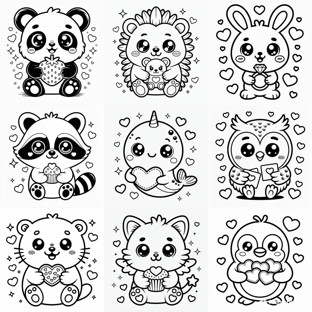 Magic Kawaii Love Animals