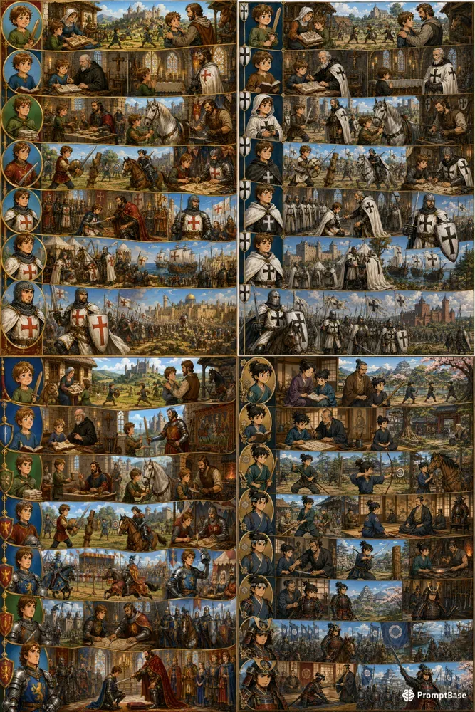 How To Become A Knight Posters