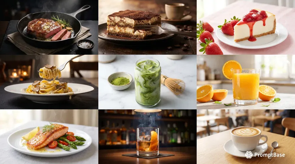 Cinematic Food Beverage Commercials