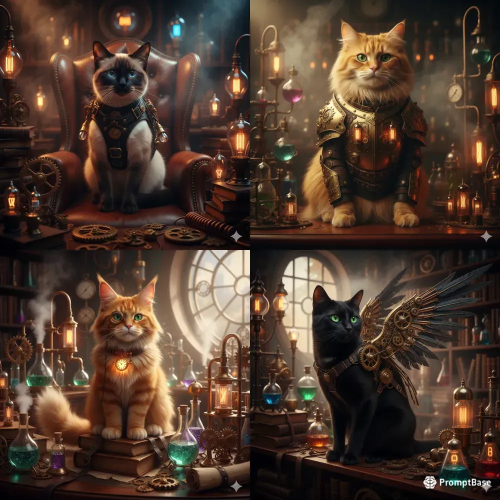 The Steampunk Feline Chronicles