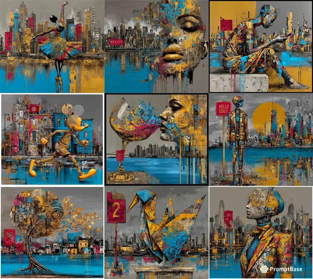 Abstract Urban Symbolic Visions