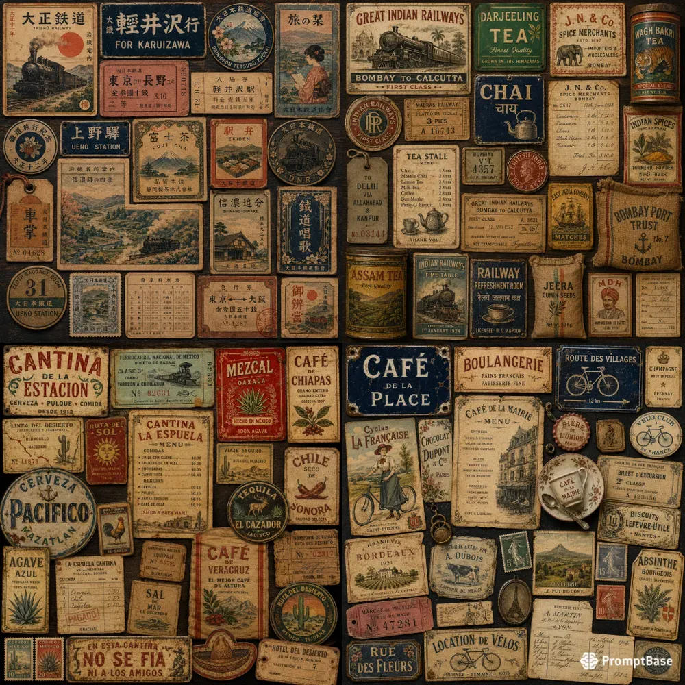 Vintage Heritage Ephemera