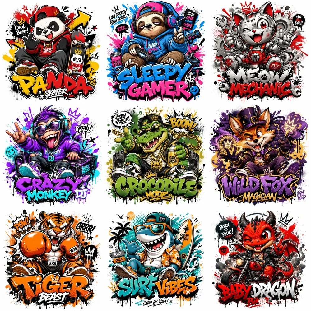 Graffiti Cartoon Mascots