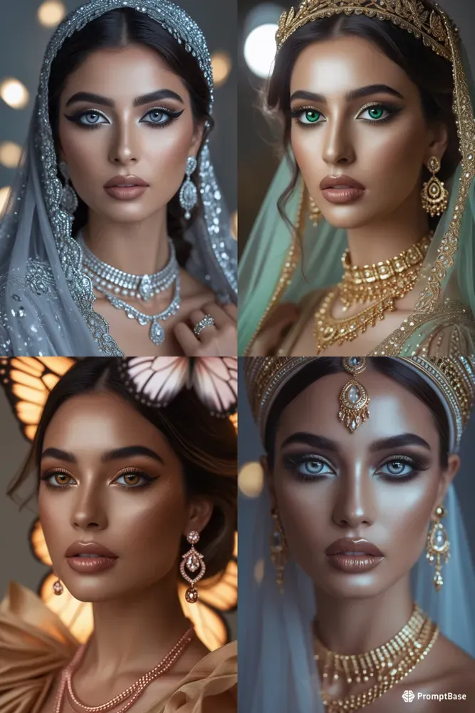 Women Lenses Highend Beauty Makeup