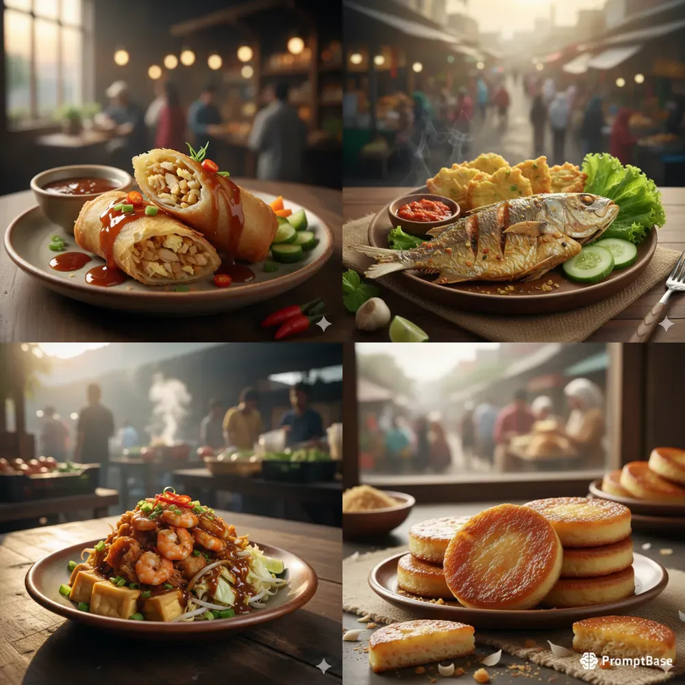 Semarang Traditional Dishes Stock Photos