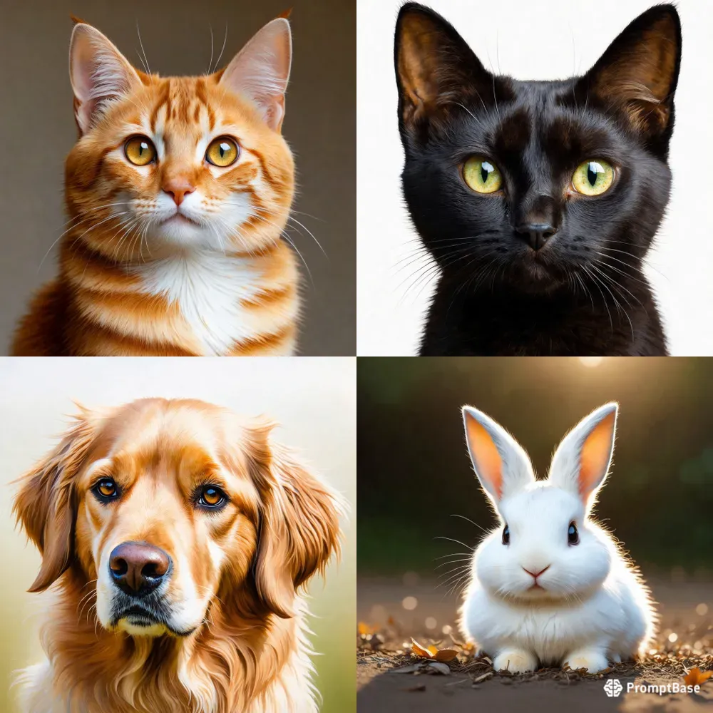 Custom Pet Portrait Illustrations