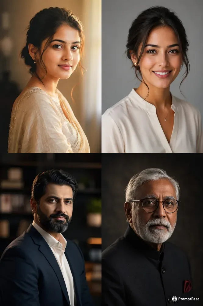 Cinematic Professional Studio Portraits