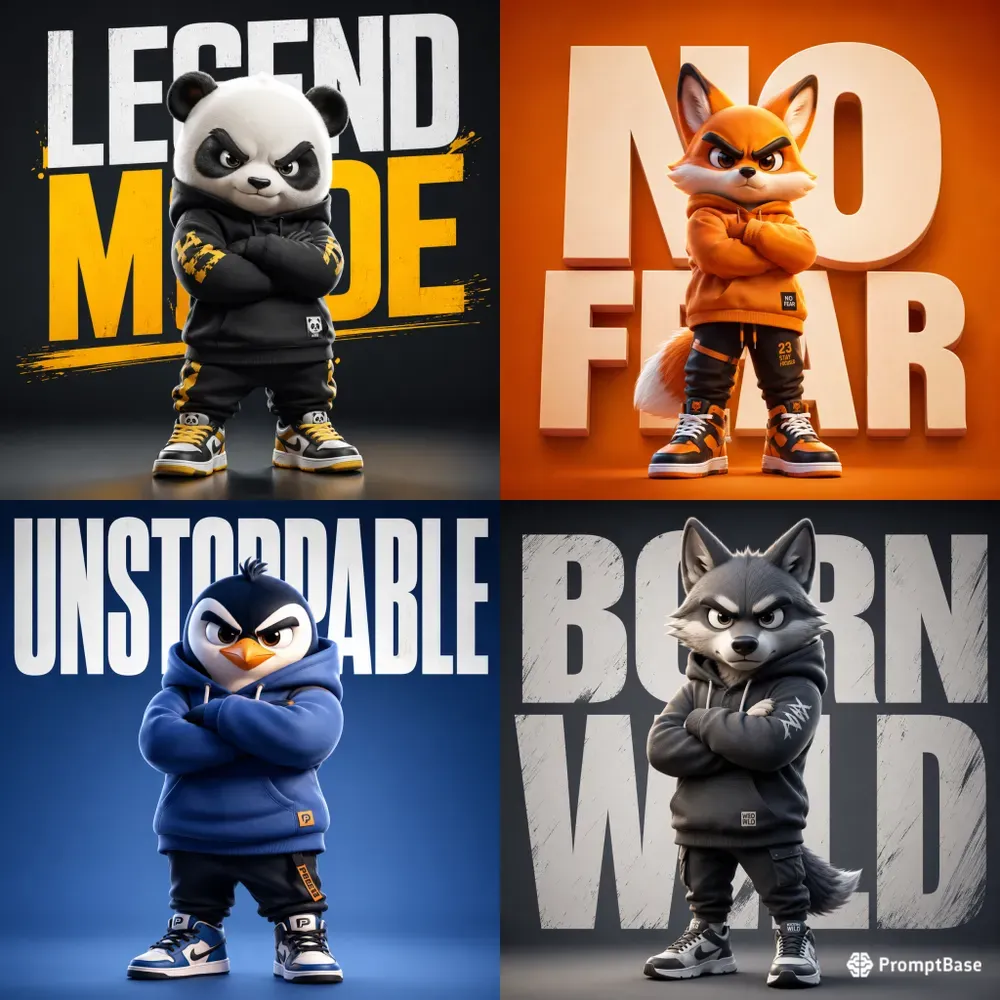 3D Hoodie Mascot Generator