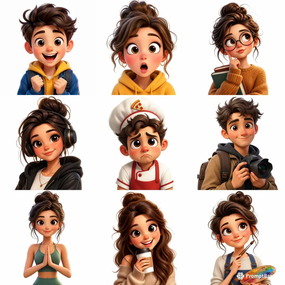 Expressive 3D Avatars