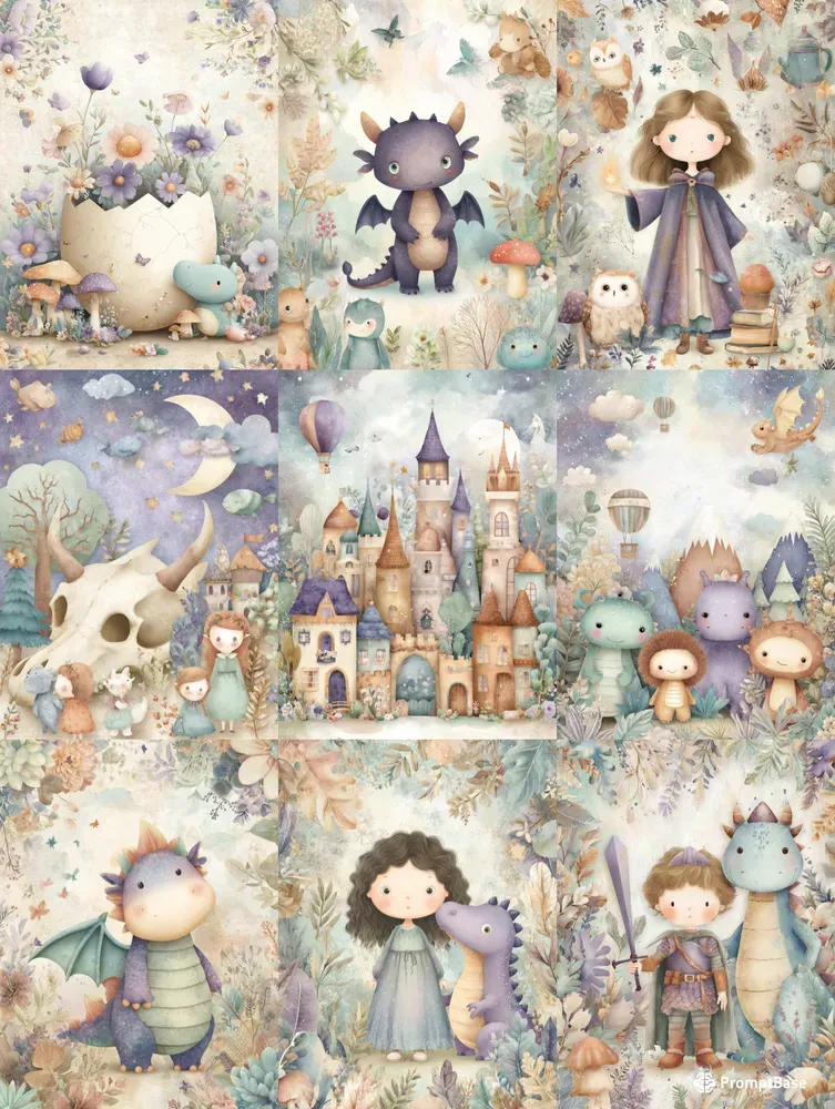 Fairytale Dragon Junk Journals