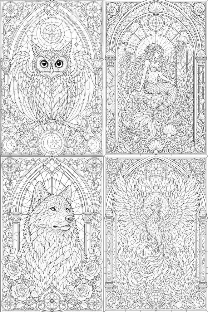 Luxury Colouring Books