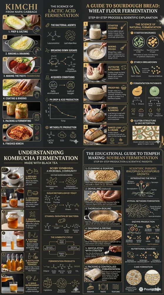 Professional Food Science Infographics