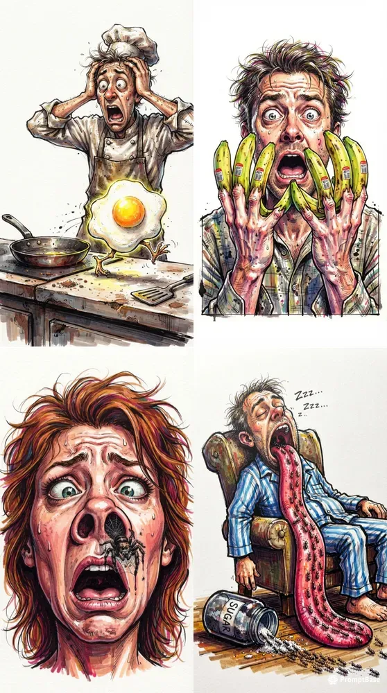 Bizarre Ink Meltdowns