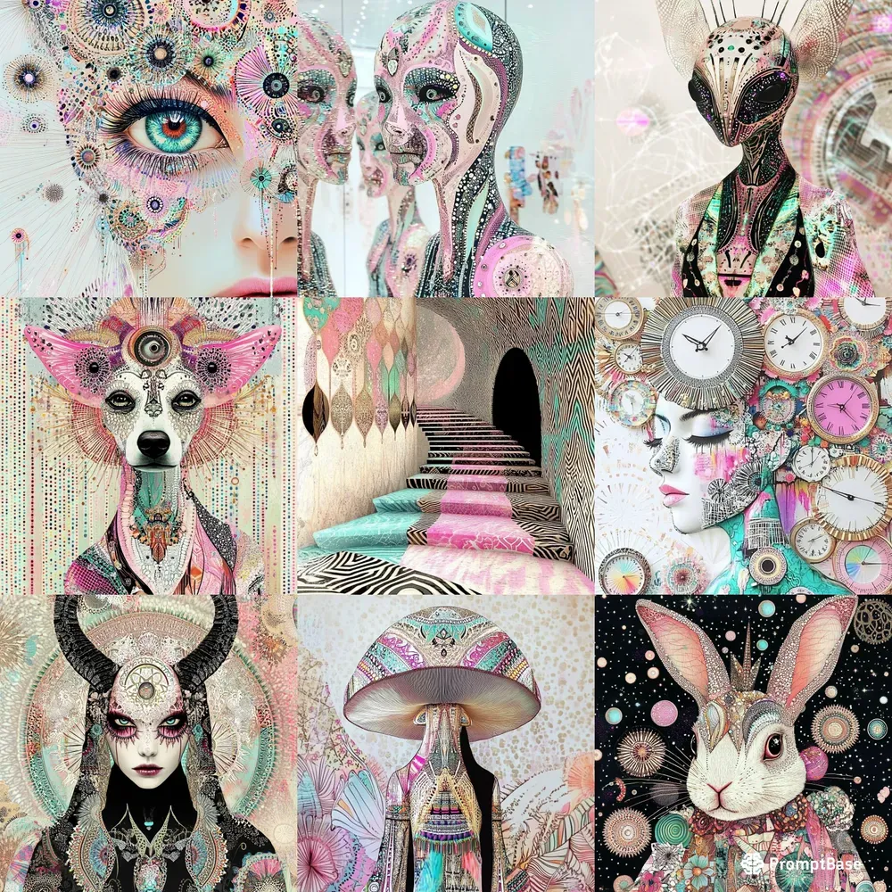 Surreal Dreamlike Patterns