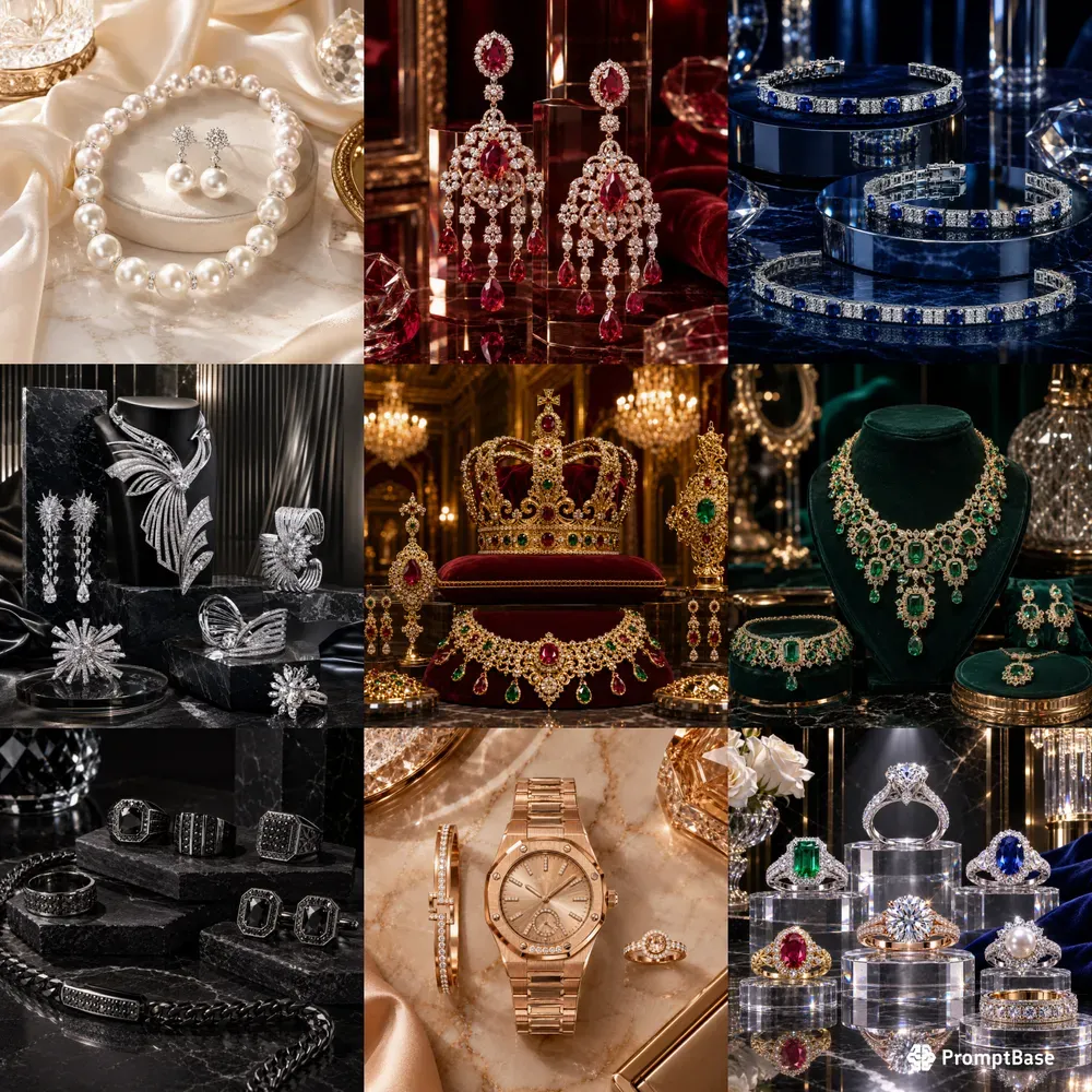 Luxury Jewelry Photography