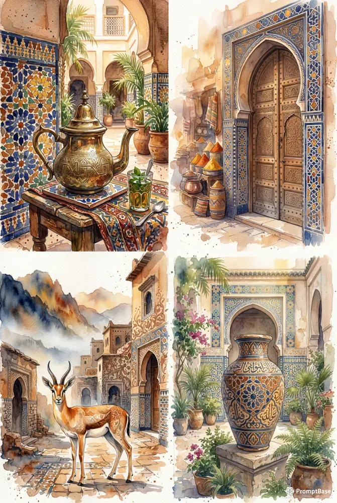 Mediterranean Heritage Wall Art Prints
