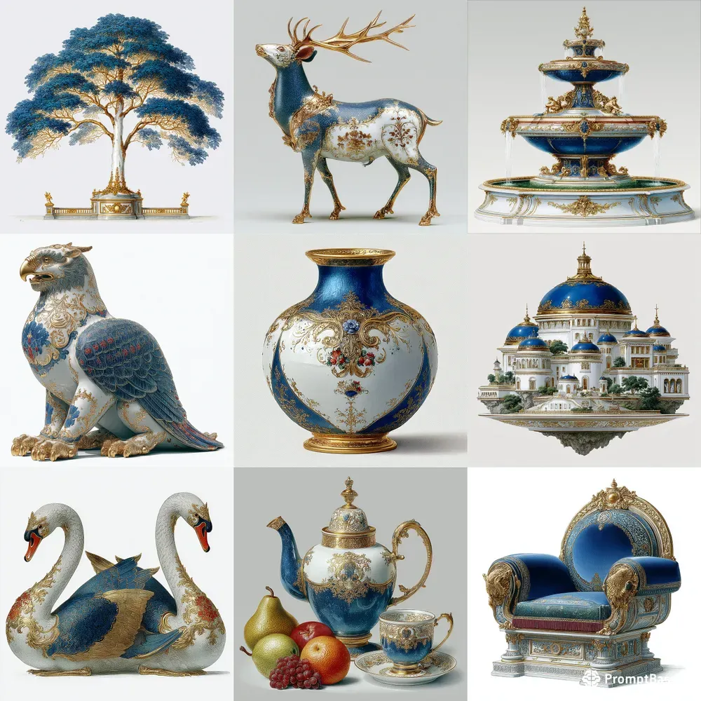 Imperial Porcelain Luxury Style