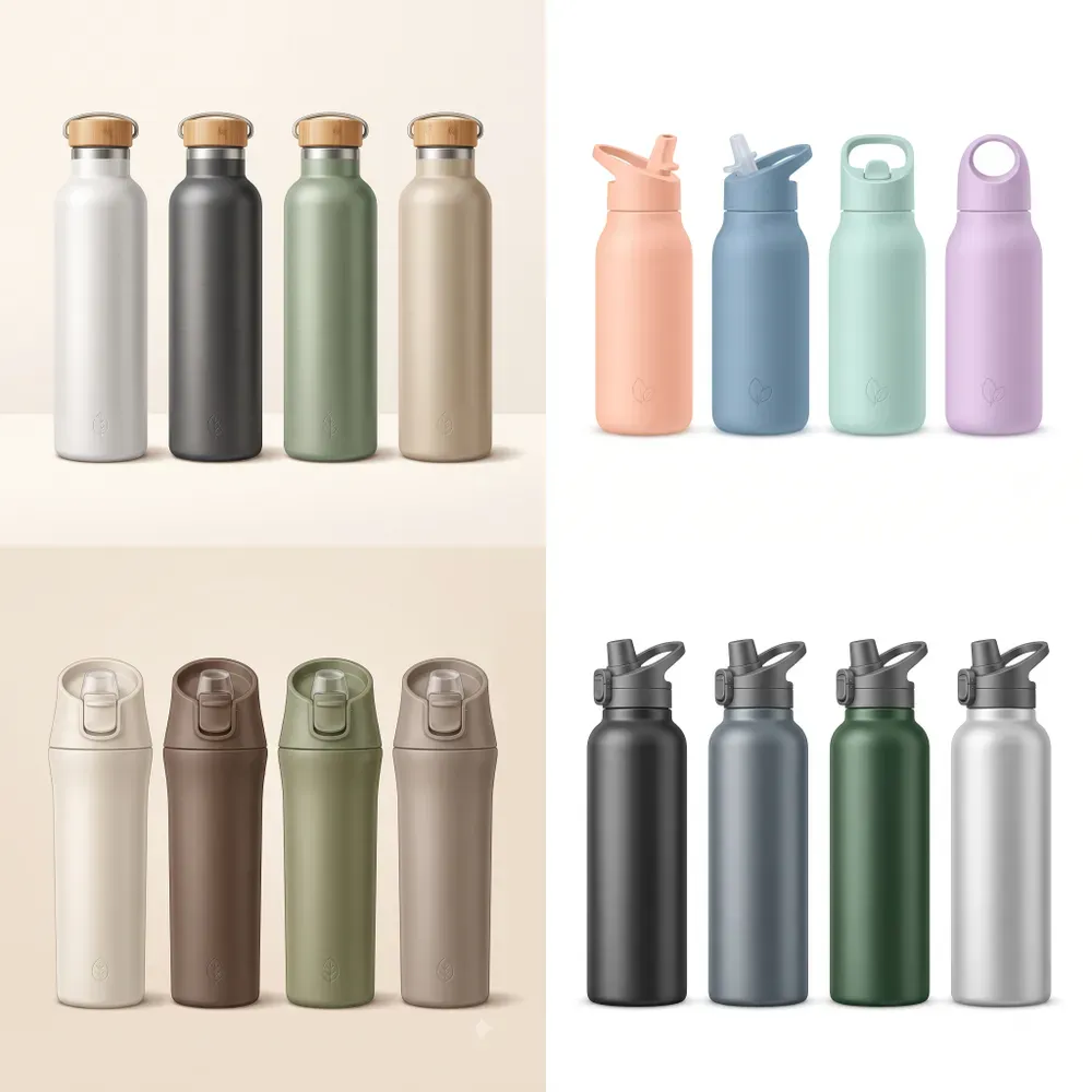 Scandinavian Reusable Water Bottles