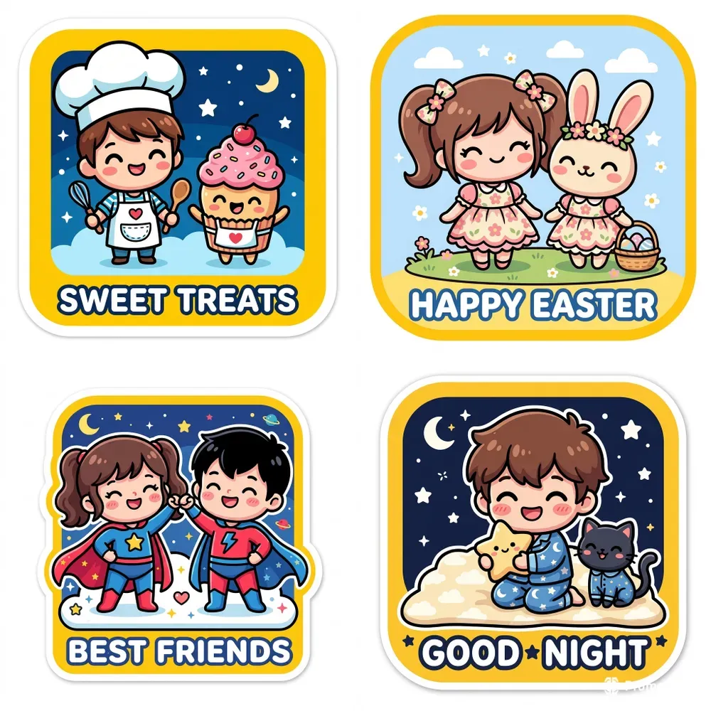 Festive Sticker Card Makers