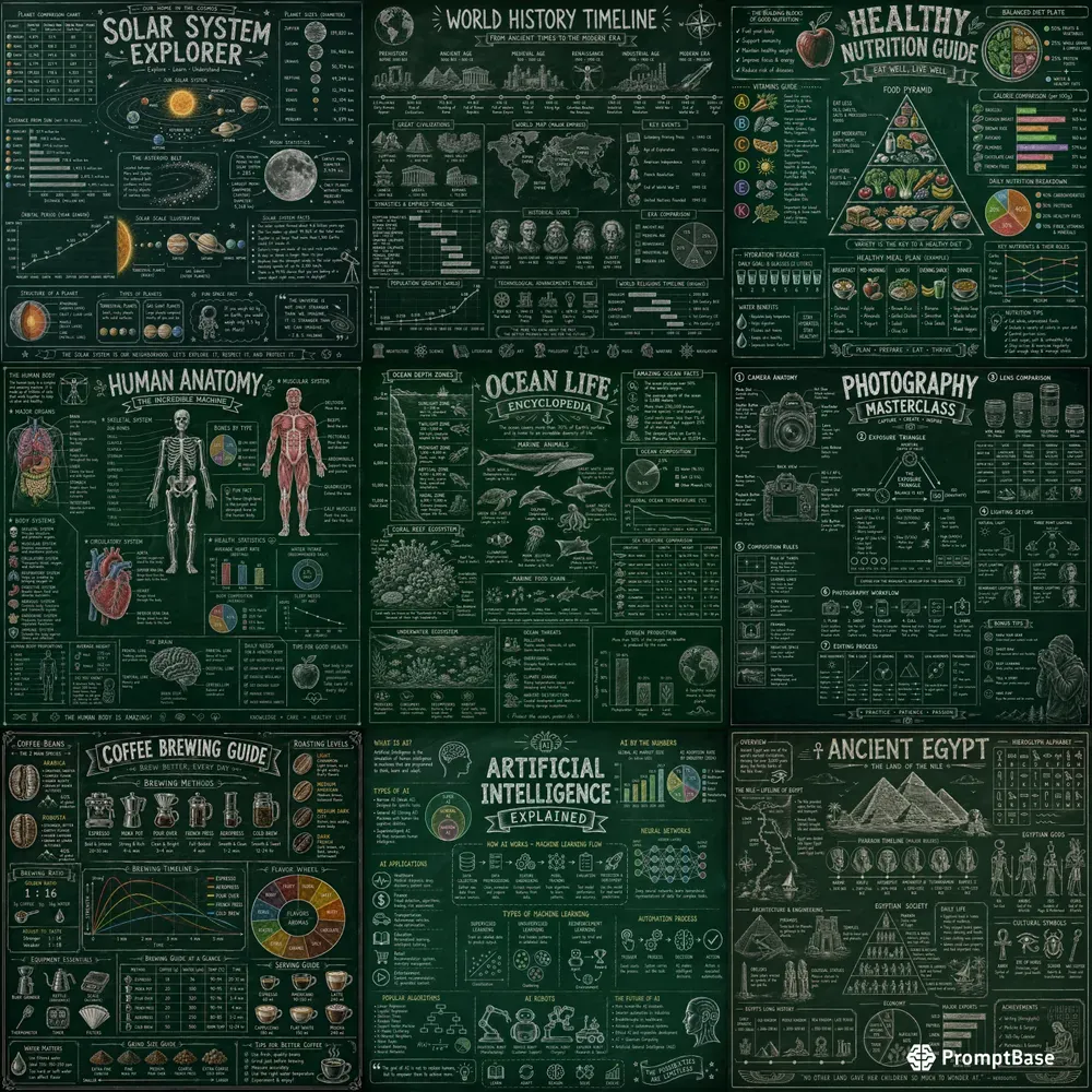Chalkboard Infographics