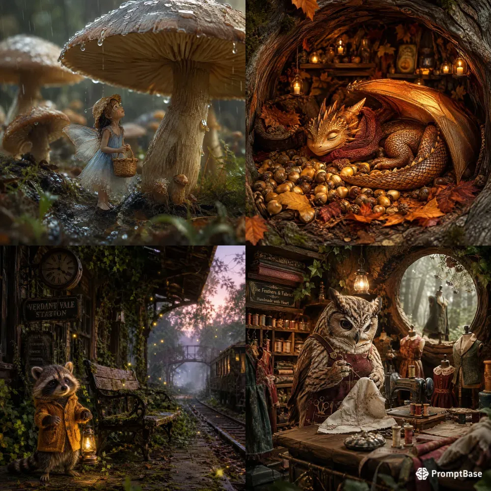Mystical Woodland Storybooks