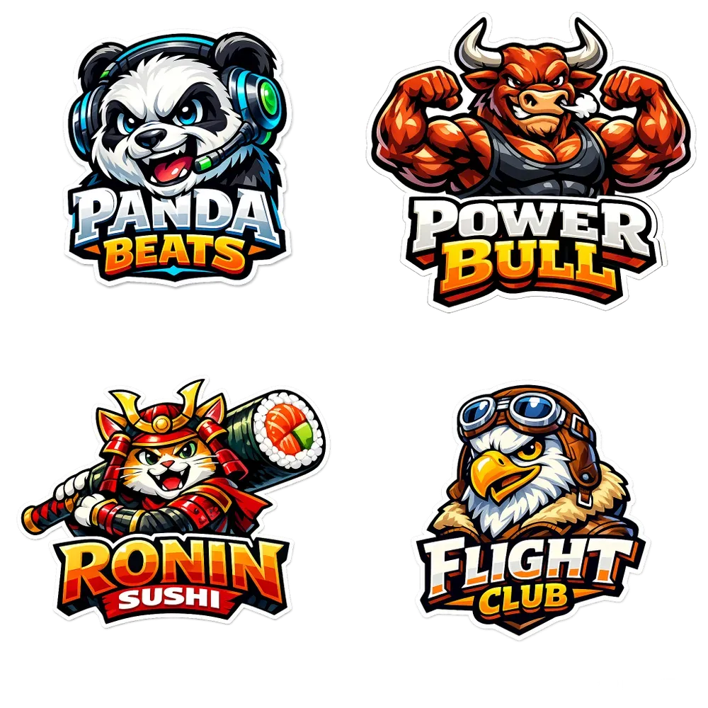Mascot Branding Logo Design Assets