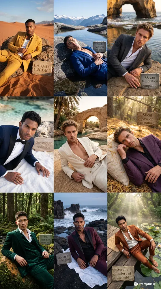 The Men Tailored Elegance Series