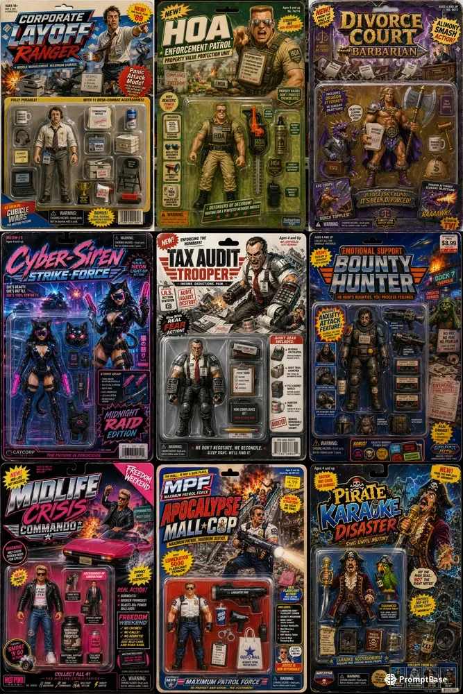 Questionable Action Figure Generator