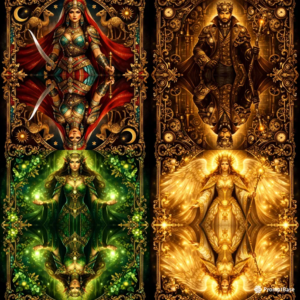 Luxury Playing Card Characters