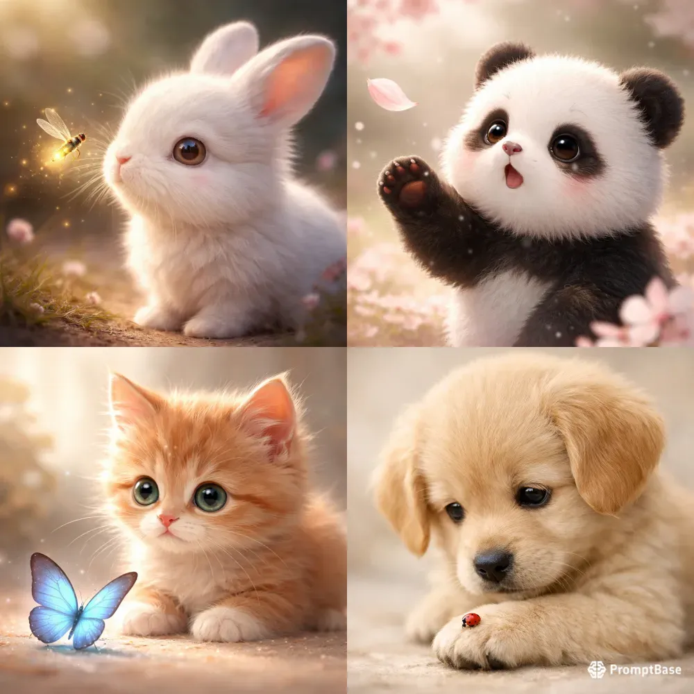 Hyperdetailed Animal Moments