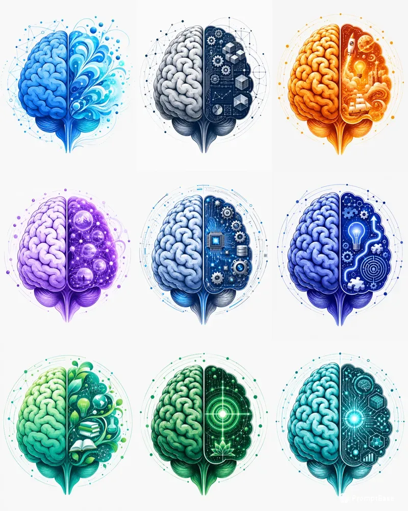 Premium Brain Vector Collections