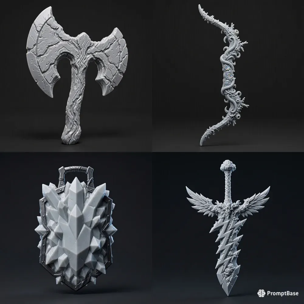 Fantasy Elemental Weapon Generator