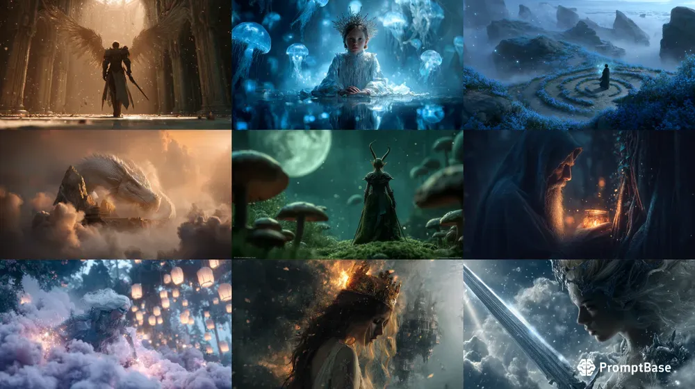 Cinematic Fantasy Movie Posters