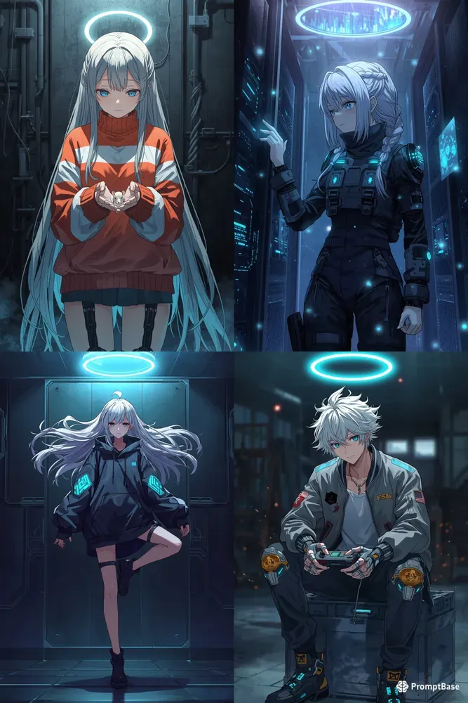Ultrapremium Cyberpunk Anime Characters