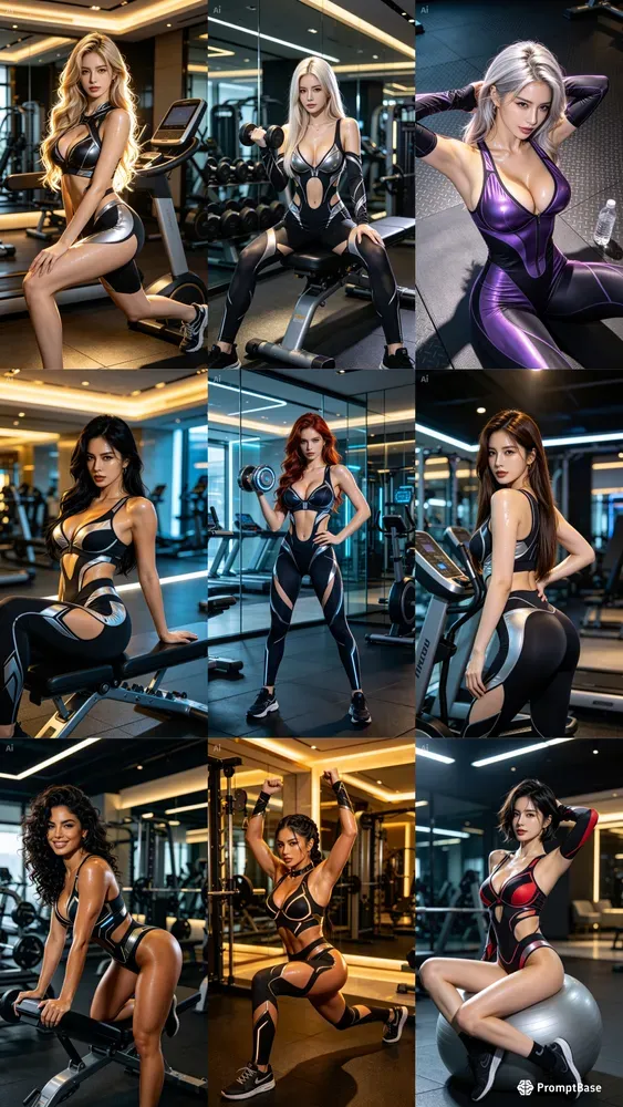 Luxury Gym Glamour Shots