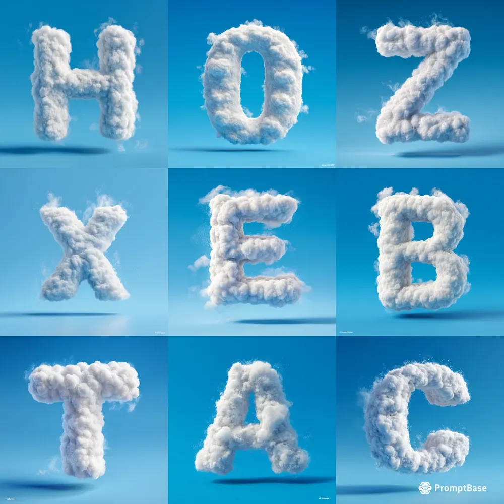 Playful Dream Typography Visuals