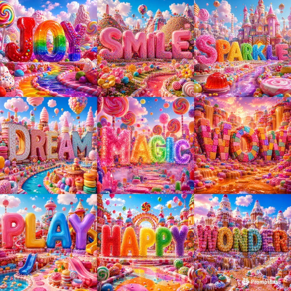 Candy Monument Worlds