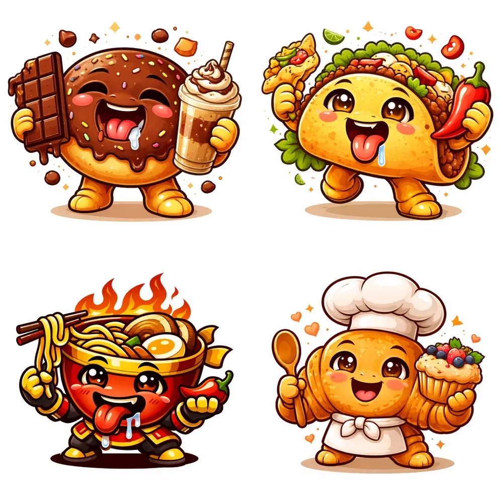 Food Mascot Conversion Engines