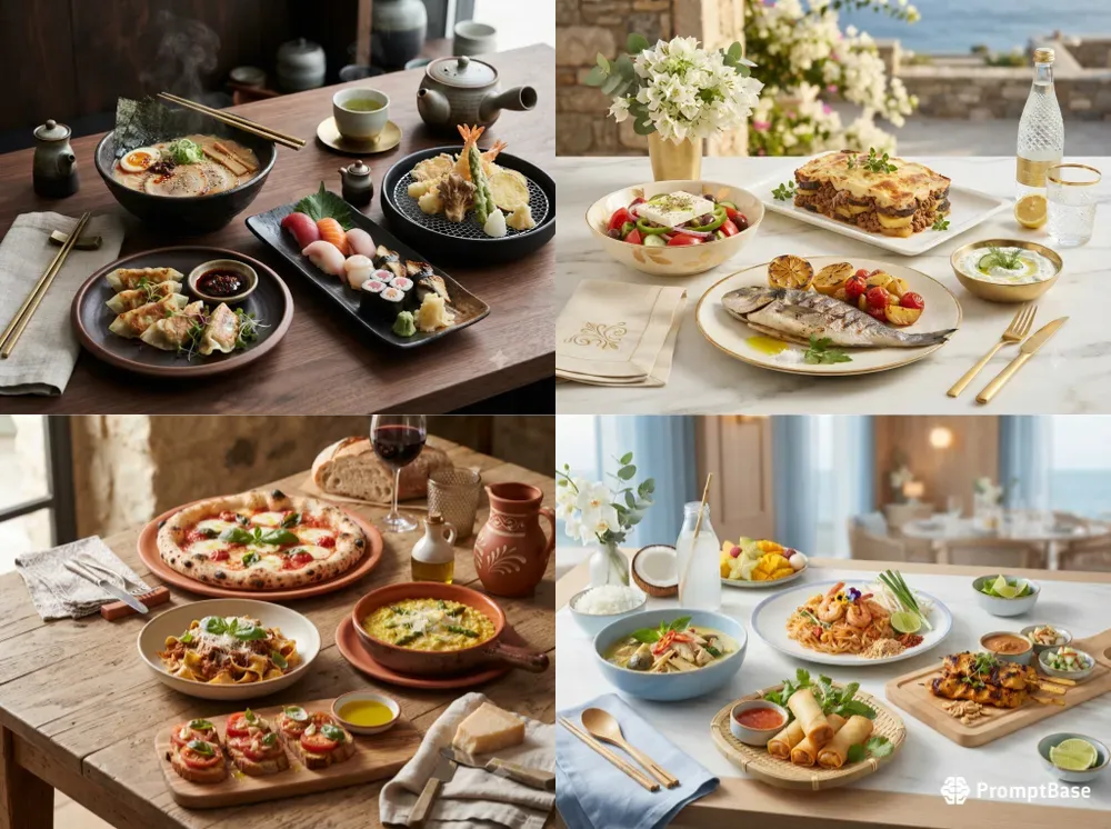 Restaurant Food Presentation Generator