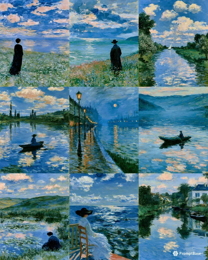 Dreamy Impressionist Landscapes