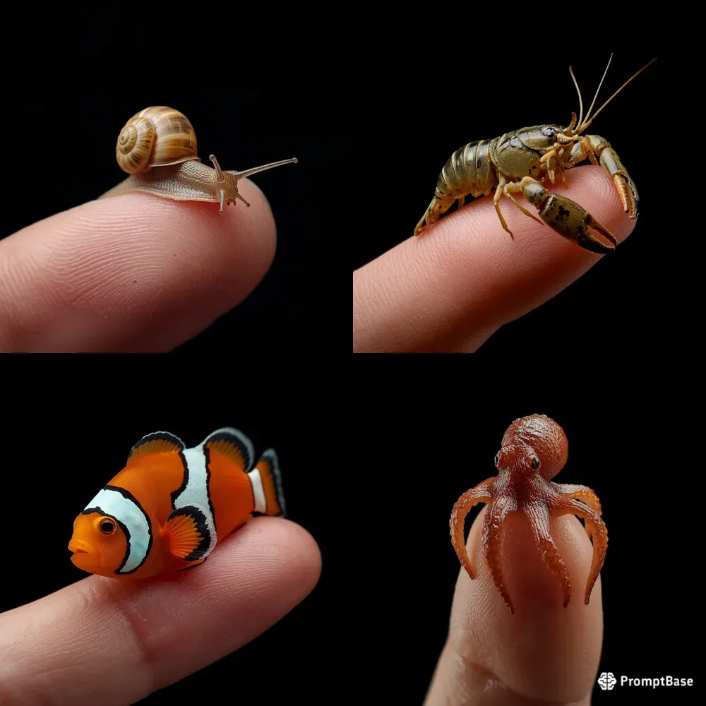 Rare Sea Creature Macro Photography