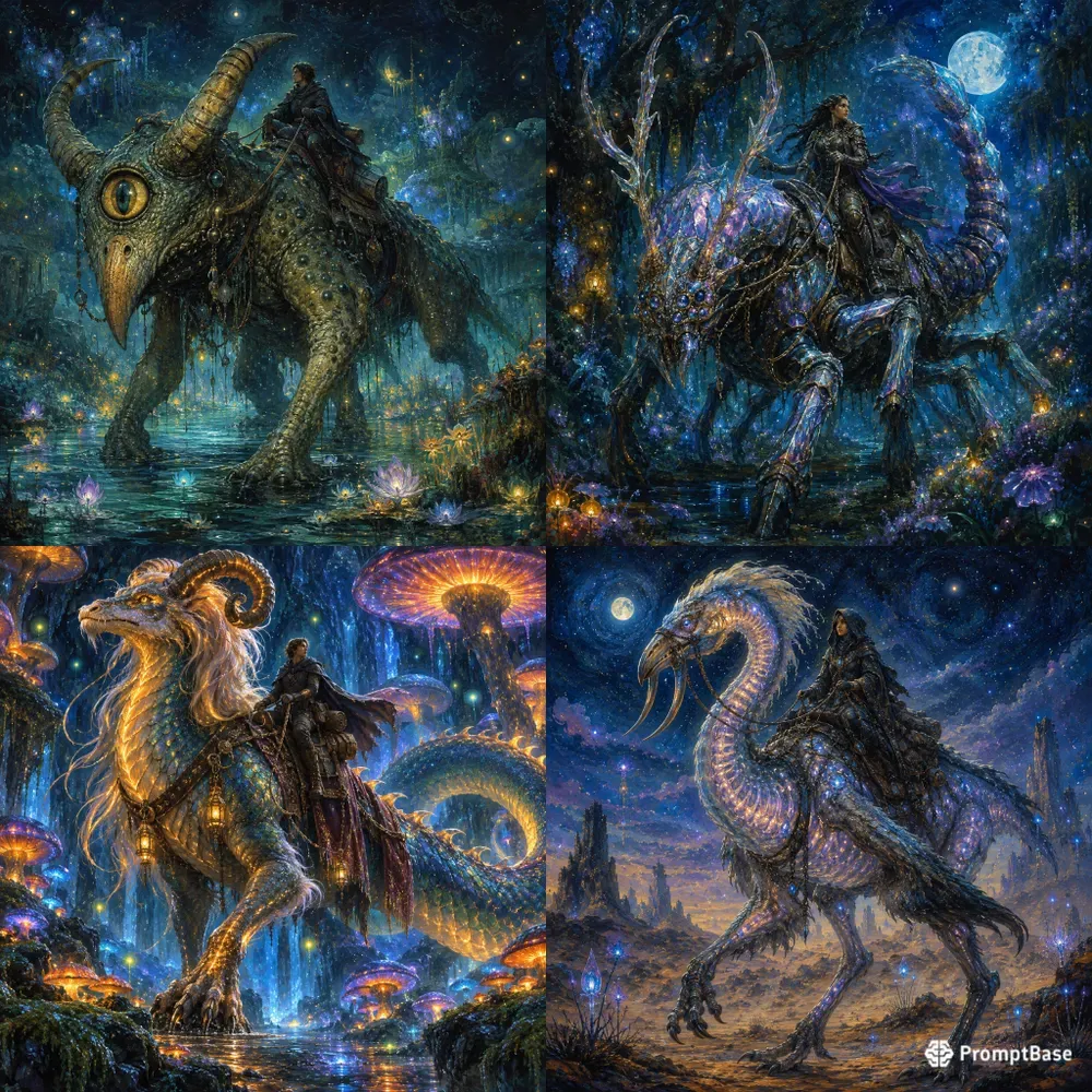 Fantasy Creature Riders