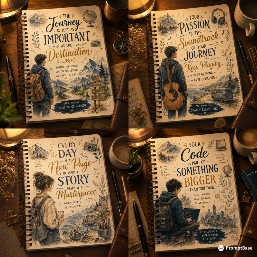 Creative Dreams Journal Designs