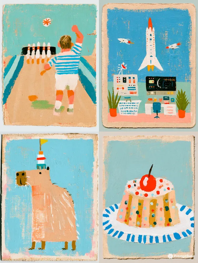 Playtime Gouache Junk Journals