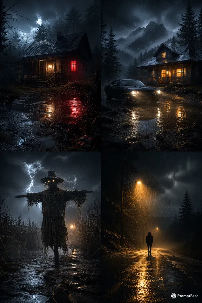 Dark Cinematic Rainy Atmospheres