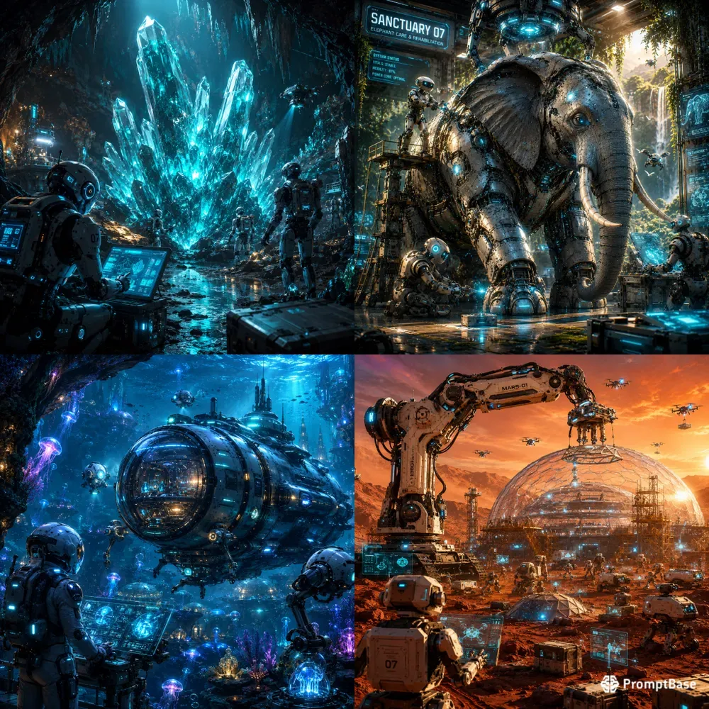 Futuristic Care Worlds