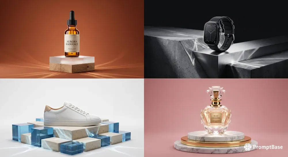 Highend Luxury Product Showcases