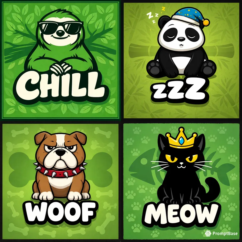 Playful Vector Icon Bursts